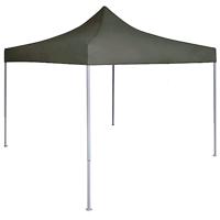 VidaXL Partytent professioneel inklapbaar 2x2 m staal antraciet - thumbnail