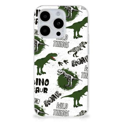 TPU Hoesje voor iPhone 15 Pro Dinosaurus TPU Hoesje voor iPhone 15 Pro Dinosaurus