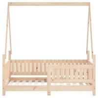 Kinderbedframe 70x140 cm massief grenenhout - thumbnail