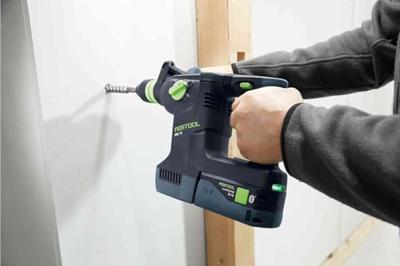Festool KHC 18 5,0 EBI-Plus Accu combihamer SDS-Plus 2,6J + snelwisselboorkop 18V 5.0Ah in Systainer - 577448