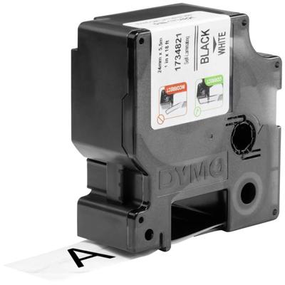Labeltape zelflaminerend DYMO IND RHINO S0773860 Vinyl Tapekleur: Wit Tekstkleur:Zwart 24 mm 5.5 m Labeltape zelflaminerend DYMO IND RHINO S0773860 Vinyl Tapekleur: Wit Tekstkleur:Zwart 24 mm 5.5 m