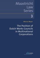 The Position of Dutch Works Councils in Multinational Corporations - Marcus Meyer - ebook - thumbnail