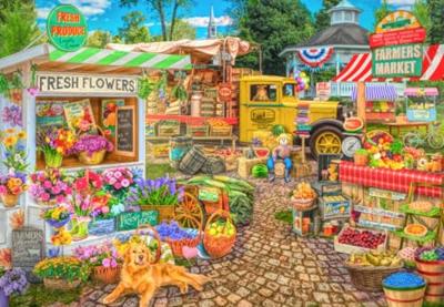 Farmers Market Spring Summer Season Puzzel 1000 Stukjes