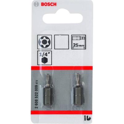 Bosch Accessories 2608522014 T-bit TR 30 Extra hard C 6.3 2 stuk(s)