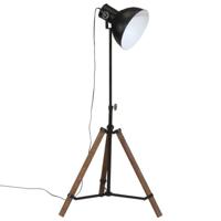 VidaXL Vloerlamp 25 w e27 75x75x90-150 cm zwart - thumbnail