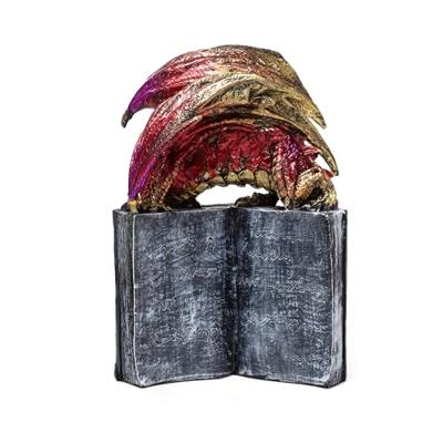 Enchanted Nightmare Alziend Boek Vuur Draak