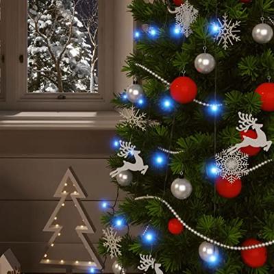 5 st Lichtslinger met 200 LED's solar binnen/buiten blauw 5 st Lichtslinger met 200 LED's solar binnen/buiten blauw