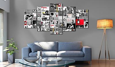 Schilderij - Street Art: Banksy IV