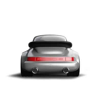 Baghera Speelgoedauto Porsche 911 Zilver