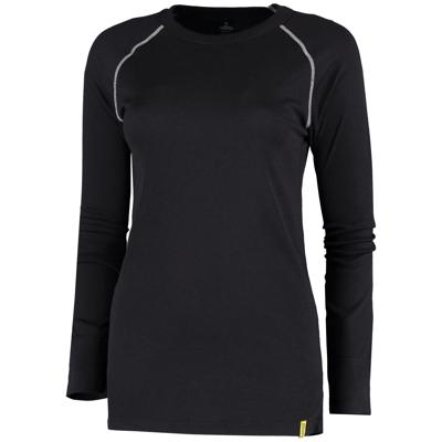 Lichtgewicht Thermoshirt Dames | Black | M