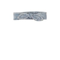 Z8 newborn haarband Doortje denim blauw - thumbnail