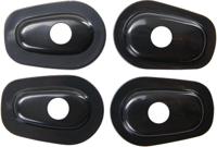 Kellermann richtingaanwijzer montageplaat mounting plate turn signa black, - thumbnail