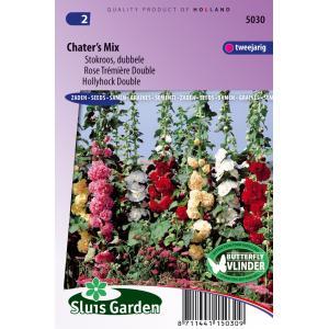 Alcea Rosea 2-jarig Stokroos zaden Double Chaters