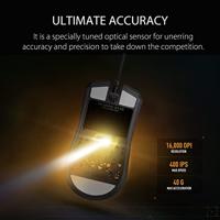 Asus TUF Gaming M4 Air Gaming-muis USB Optisch Zwart 6 Toetsen 16000 dpi - thumbnail