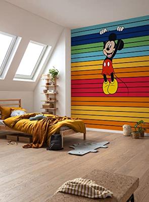 Komar Into Wonderland Fotobehang Disney - Mickey Magic Rainbow - DX6-162