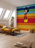 Komar Into Wonderland Fotobehang Disney - Mickey Magic Rainbow - DX6-162 - thumbnail