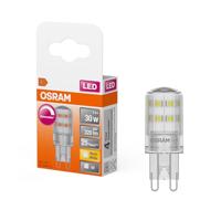 OSRAM HOMELIGHTING 4058075607286 LED-lamp Energielabel F (A - G) G9 Batterij 3 W = 30 W Warmwit (Ø x l) 16 mm x 52 mm 1 stuk(s) - thumbnail