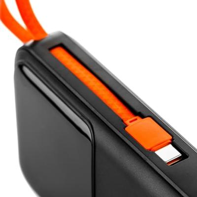 MOJOGEAR XL All-in-1 Powerbank 20.000 mAh met ingebouwde Lightning en USB-C kabels - thumbnail