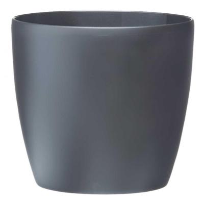 Elho brussels mini bloempot rond 12,5 cm antraciet