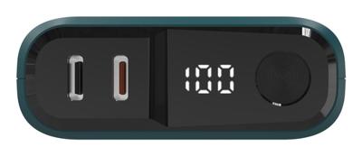 RealPower REALPOWER PB-10000 C Powerbank 10.000 mAh USB PD Donkerblauw RealPower REALPOWER PB-10000 C Powerbank 10.000 mAh USB PD Donkerblauw