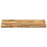 Tafelblad met natuurlijke rand 100x40x3,8 cm massief mangohout - thumbnail