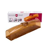 MM Eurotool Muizenval - Muizenvanger - Doorzichtige Kooi - 30 x 6 x 6.5 cm - thumbnail