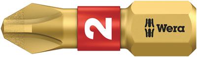 Wera 851/1 BDC Bits Phillips, PH 1 x 25 mm - 1 stuk(s) - 05056400001 Wera 851/1 BDC Bits Phillips, PH 1 x 25 mm - 1 stuk(s) - 05056400001