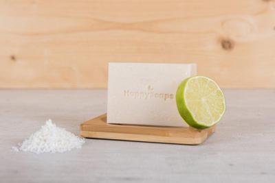 HappySoaps Kokosnoot & Limoen Body Wash Bar HappySoaps Kokosnoot & Limoen Body Wash Bar