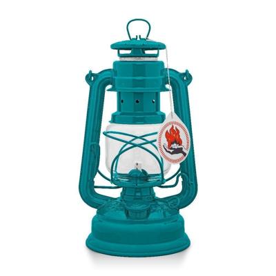 Feuerhand Stormlamp 276 Olielamp Teal Blauw