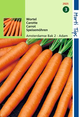 Zaden Wortelen Amsterdamse Bak 2 - Adam Hortitops - Hortitops