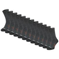 STAPP Wandelsokken Techno Bamboo Dark Grey Orange-47/50 - thumbnail