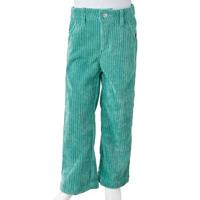 Kinderbroek 104 ribfluweel mintgroen - thumbnail
