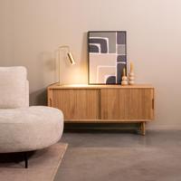 LABEL51 Tv-meubel Jule - Naturel - Eiken - Tv-Meubel 130 cm - thumbnail