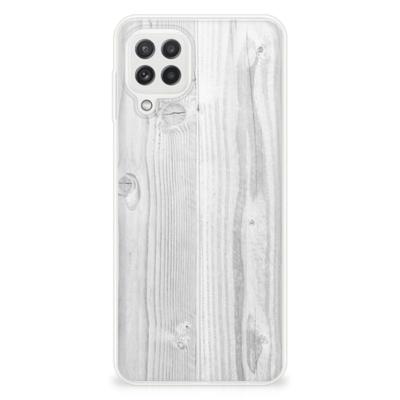 Samsung Galaxy A22 4G | M22 | Bumper Hoesje | White Wood