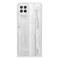 Samsung Galaxy A22 4G | M22 | Bumper Hoesje | White Wood - thumbnail