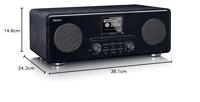 Lenco DAR-061BK Radio/CD-speler Zwart - thumbnail
