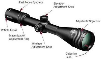 Vortex Optics Crossfire II Hog Hunter V-Brite Moa telescoopvizier voor volwassenen, zwart, 3-12x56