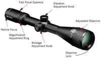 Vortex Crossfire II Hog Hunter 3-12x56 Richtkijker, V-Brite (MOA) - thumbnail