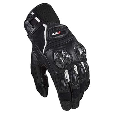 LS2 handschoenen "spark ii". glove spark 2 leather man bw/ws m