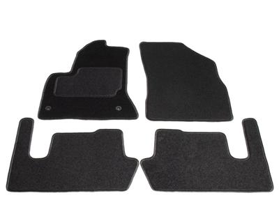 Automatten op maat - zwart stof - Citroen C4 Grand Picasso 7p 2006-2013