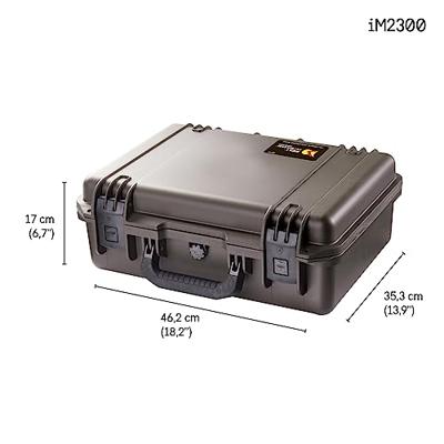 Peli-Storm IM2300 Zwart met Plukschuim