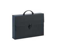 Tekenkoffer favorit every line 375x270x80mm zwart - thumbnail