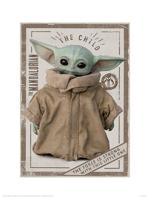 Kunstdruk Star Wars - The Mandalorian - The Child 30x40cm - thumbnail