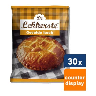 De Lekkerste - Gevulde Koek (Met margarine) - 30x 90g