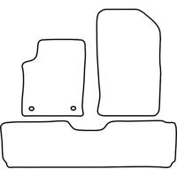Automatten passend voor Citroen Xsara Picasso 2000-2006 TMCI511 - thumbnail
