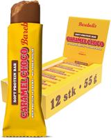Barebells reep Soft Caramel Choco, 55 g, pak van 12 stuks - thumbnail