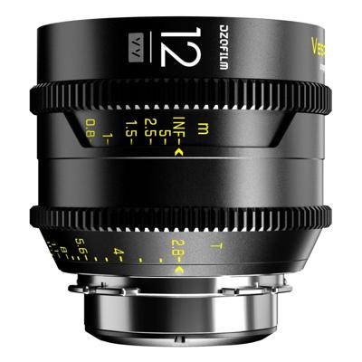 DZOFilm Vespid Prime FF 12mm T2.8 PL mount + EF adapter