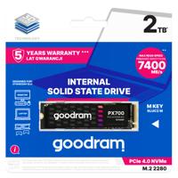 Goodram PX700 SSD SSDPR-PX700-02T-80 internal solid state drive M.2 2,05 TB PCI Express 4.0 NVMe 3D NAND - thumbnail