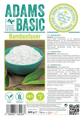 Adams Bamboevezel