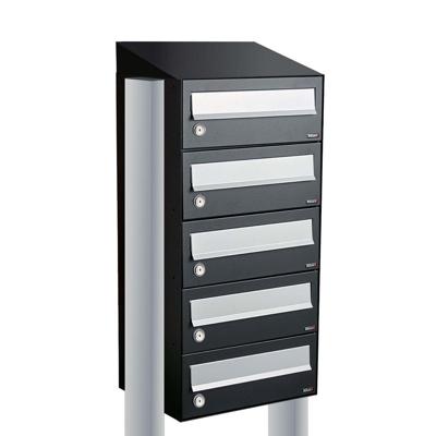 Allux Hive Set 1-Breed, 5-Hoog Met Dak Op Statief Zwart - 40030070_1x5ds Allux Hive Set 1-Breed, 5-Hoog Met Dak Op Statief Zwart - 40030070_1x5ds